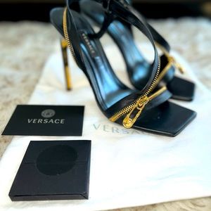 VERSACE “Safety Pin” Heels